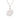 This is a Sam Houston State University pendant featuring the Bearkat Paw logo in white stainless steel. 