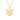 This is a petite yellow stainless steel honeybee pendant for Stephenville ISD. 