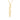 This is a script font of the word Tarleton turned into a yellow drop pendant. 